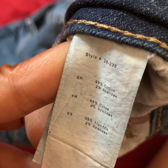 Skirt denim,size L, blue - Picture 3 of 5